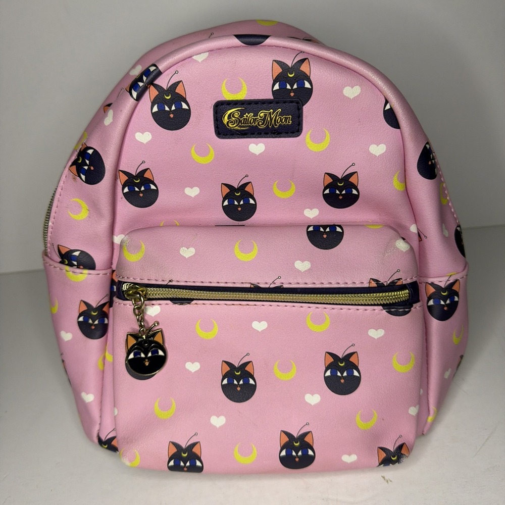 Loungefly Sailor Moon Limited Production Officially Licensed Backpack Luna P Cat